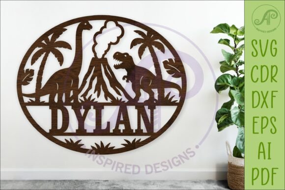 Design a Personalized Dinosaur Nursery with SVG Files