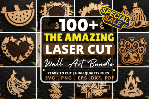Laser Cut SVG Mega Bundle for Precision Designs