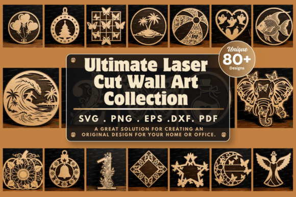 Mega Laser Cut SVG Bundle: Precision Designs for Every Project