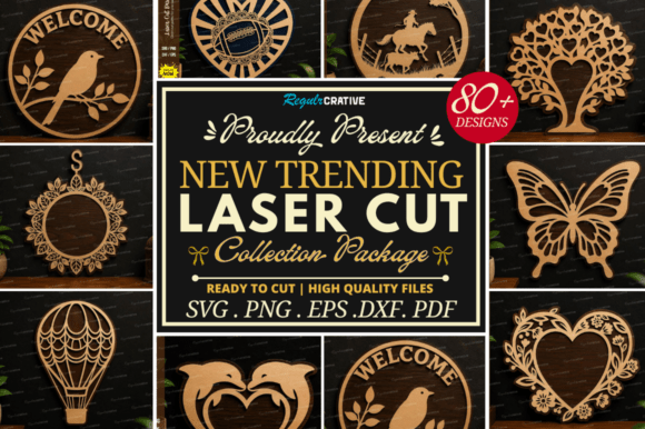 Premium Laser Cut Mega SVG Bundle for Precision Projects
