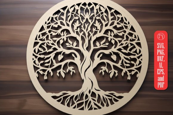 Tree of Life Laser Cut File SVG: Unleash Nature's Design