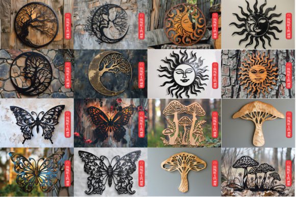 Unleash Magic with Mystical Decor Laser Cut SVGs