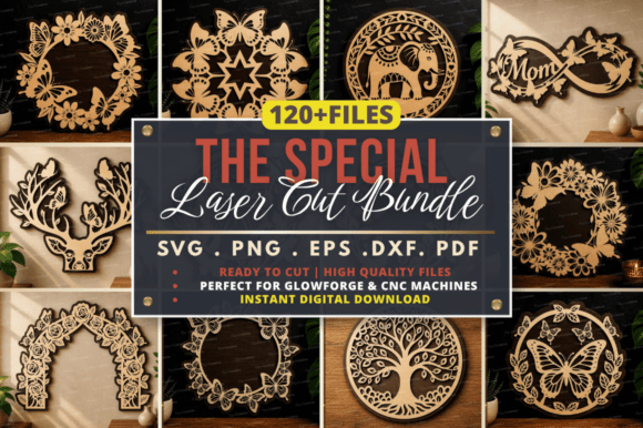 Unlock Your Creative Potential with a Laser Cut SVG Mega Bundle